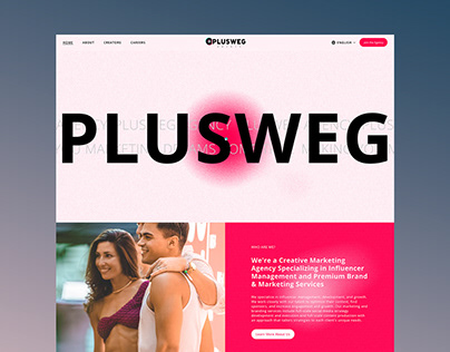 PLUSWEG - Squarespace Website