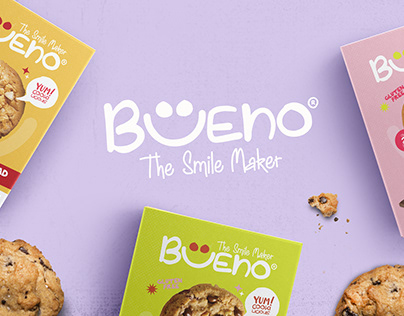 Bueno Cookies Brand Identity I Packaging Design