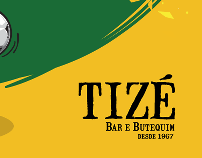 Comunicação do Bar Tizé no período de Copa do Mundo