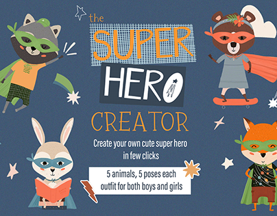 Super-Hero Creator - forest animals