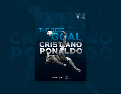 Poster tribute to Cristiano Ronaldo