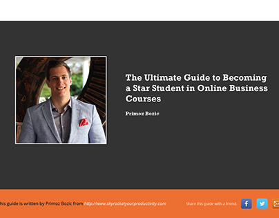 E-book - The Ultimate Guide to Becoming a Star Student