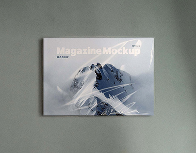 Landscape Magazine Mockup