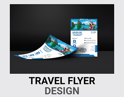 Travel Flyer Design.