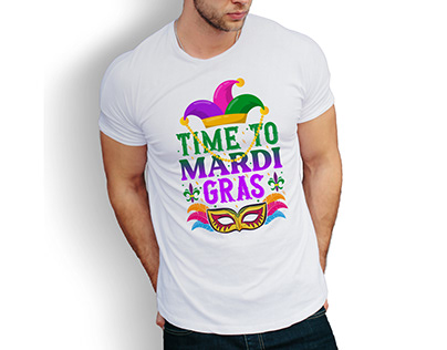 Mardi gras t-shirt design || T-shirt design