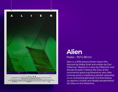 Poster design - Alien