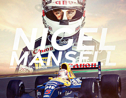 Nigel Mansell Williams Artwork / Wallpaper