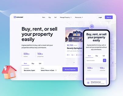 Project thumbnail - Real Estate SaSS Product