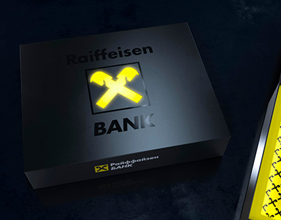 Raiffeisen Bank. Present box for the best staff concept
