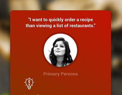 Food Delivery App - I Want Recipes Than Restaurants