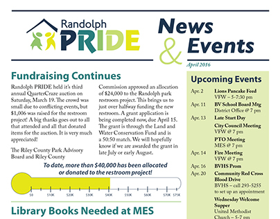 Randolph PRIDE Newsletter