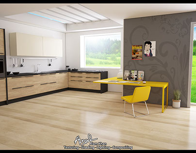 Architecture - Kitchen & Working Table