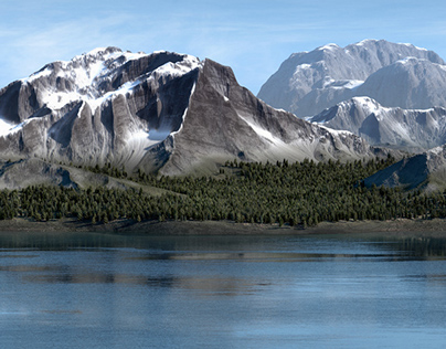 3D Landscape - Montana
