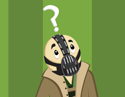 Illustration: Bane in trouble