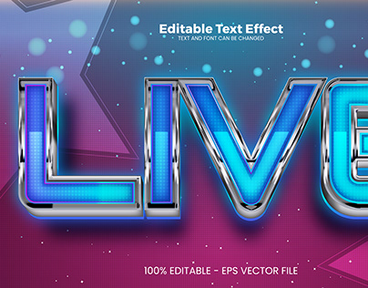 Project thumbnail - Live Text effect Download