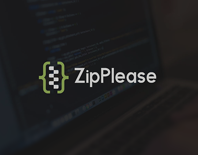 ZipPlease Logo Design