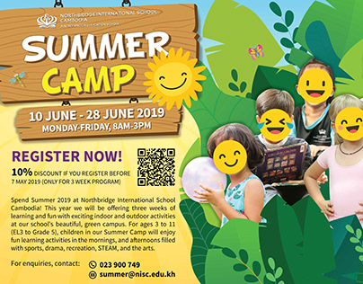 Summer Camp banner (NISC)