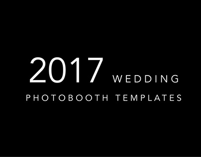 Wedding Photobooth Templates