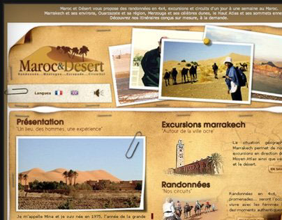 Webdesign Maroc&Desert