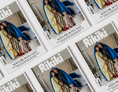 Editorial design - Rikiki magazine