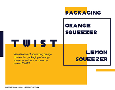 Packaging of Orange Squeezer and Lemon Squeezer_ Twist