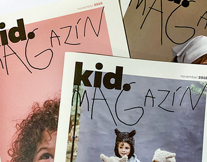 kid. magazine layout
