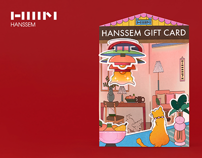 HANSSEM Gift Card Package Design
