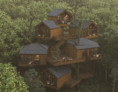 Cluster Of Treehouse.