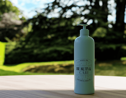 3D Brandless Shampoo Bottle