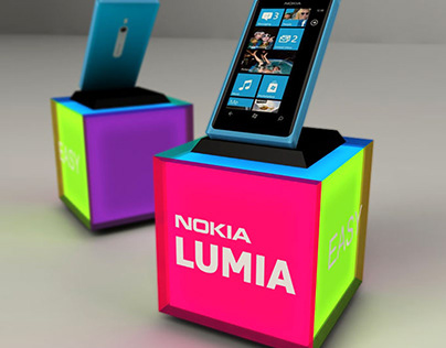 Nokia Lumia Exhibition Design to Future-Ist 2012