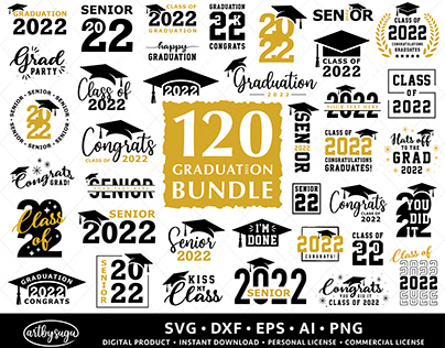 Graduation Design Bundle | Senior 2022 | Class of 2022