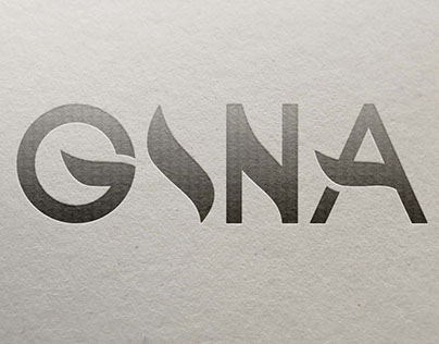 Дизайн логотипа для интернет-магазина «Gina"