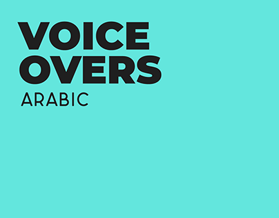 Voice Overs - Arabic