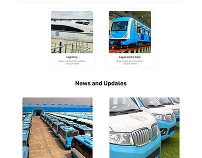 Lagos state transport focused web app
