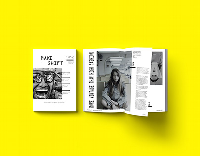 Makeshift: Magazine design, layout design