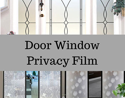 Door Window Privacy Film