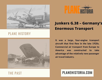 Junkers G.38 – Germany’s Enormous Transport