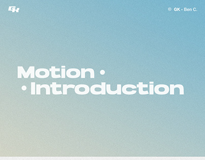 Motion Introduction.