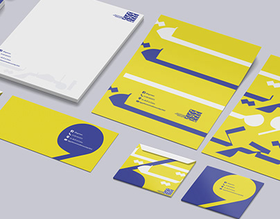 stationery design for "Egyptian animation society"