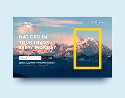 Daily UI #026 - Subscribe