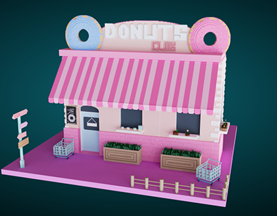 donuts club voxel