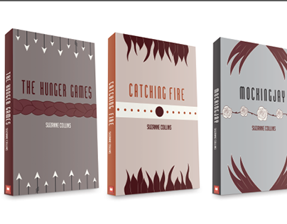 Hunger Games Series Book Design