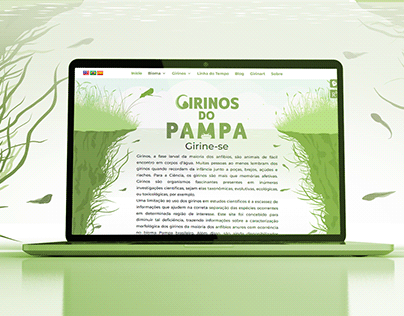 Website Illustration - Girinos do Pampa
