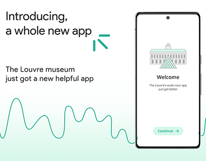 Louvre audio tour app