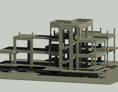 Structure Project For Villa New Capital R7