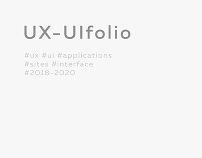 UI/UXfolio