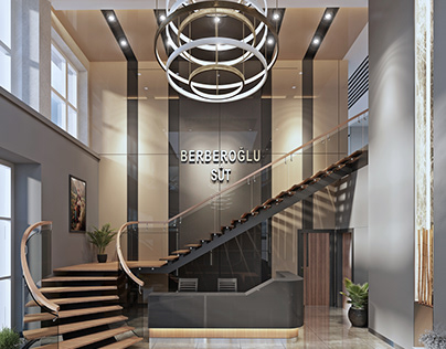 Project thumbnail - Office Lobby Design