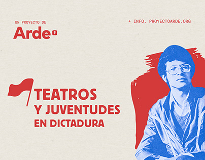 Teatros y Juventudes en Dictadura / Identidad Visual