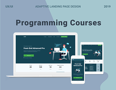 Programming Courses Landing Page