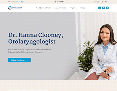 Dr. Hannah Clooney - Otolaryngology Specialist Website